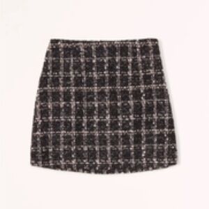 Abercrombie Tweed Mini Skort